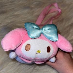 Sanrio My Melody plush purse bag